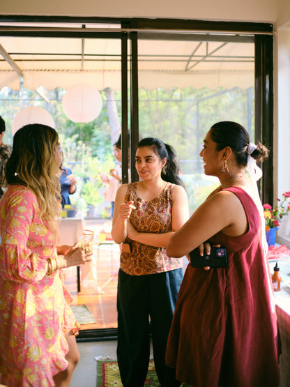 Guests at a Rooted Objects open house